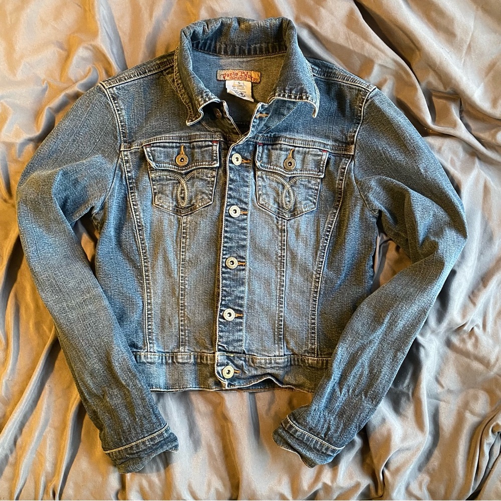 Like New Paris Blues Jean Jacket